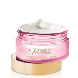 Alomond and lotus body butter